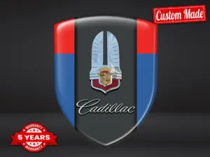 Cadillac Adesivi Logo Stampati Edizione Regolabili Essenziali ST